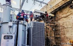 黑龙江水电总厂：战严寒，巧施工 莲花发电厂主变顺利投运