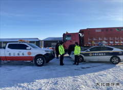 阿勒泰执法支队布尔津执法大队大力开展联合巡查工作