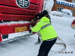 阿勒泰执法支队哈巴河执法大队：以雪为令 除雪保畅