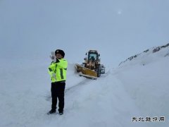 阿勒泰执法支队哈巴河执法大队：战风雪 保畅通 护平安