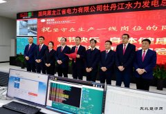 黑龙江水电总厂：视频连线春节保供电工作慰问干部员工 　