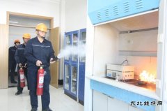 潞安恒通化工氯碱厂：电热炉着火应急演练提素质