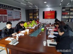 北屯执法大队召开2024年第一季度兵地联合治超联席会议