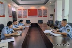 西双版纳支队勐腊大队党支部安排部署党纪学习教育工作