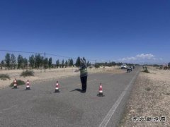 哈巴河执法大队：开展抗击风吹沙自然灾害应急处置演练活动