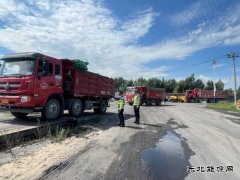 哈巴河执法大队：强化责任担当 筑牢治超防线
