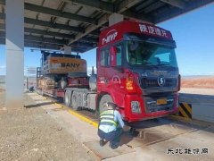 富蕴执法大队：持续做好大件运输车辆服务管理工作