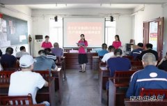 淮北双龙公司协安会：宣讲进科区 传安全之声 守安全之心