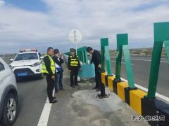 哈巴河执法大队：开展公路建设项目交工验收核查工作