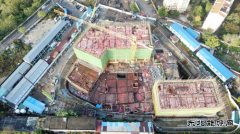 中建一局承南昌东湖区医疗和公共卫生能力提升项目刷新“进度条”