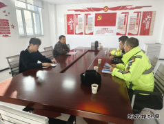 阿勒泰执法支队青河执法大队开展春运期间治超宣传活动