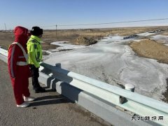 阿勒泰执法支队哈巴河执法大队：协助开展公路技术状况调查工作