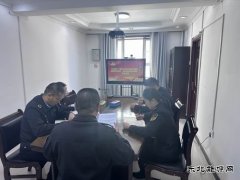 阿勒泰执法支队青河执法大队党支部开展支部书记讲党课活动