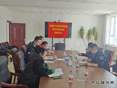富蕴执法大队：多部门召开治超联席会 筑牢春季道路安全防线