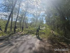 北屯执法大队逆风而行 以行动守护公路安全