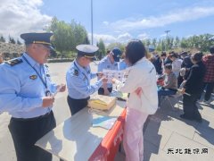 富蕴执法大队扎实推进防灾减灾主题宣传活动