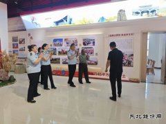 吉木乃执法大队党支部开展“民族团结一家亲”主题党日活动