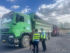 哈巴河执法大队：严查超限超载，筑牢安全防线