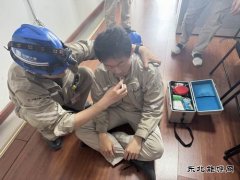 大唐沈东热电公司：开展高温中暑应急救援演练