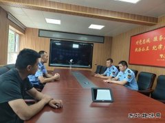 阿勒泰执法支队富蕴执法大队开展八一慰问活动