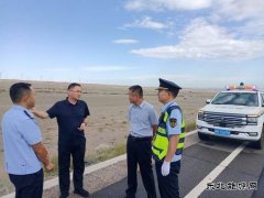 布尔津执法大队：部门联动聚合力 联合执法护畅通